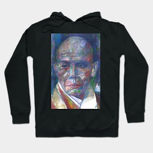 SOYEN SHAKU watercolor portrait Hoodie